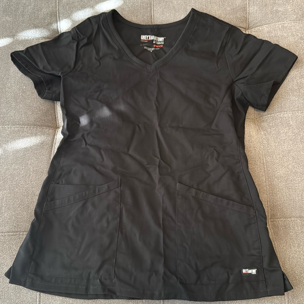 Scrub top black Grey’s Anatomy Barco